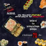 Menu SUSHI AGDAL Rabat December 2023 093523-147300